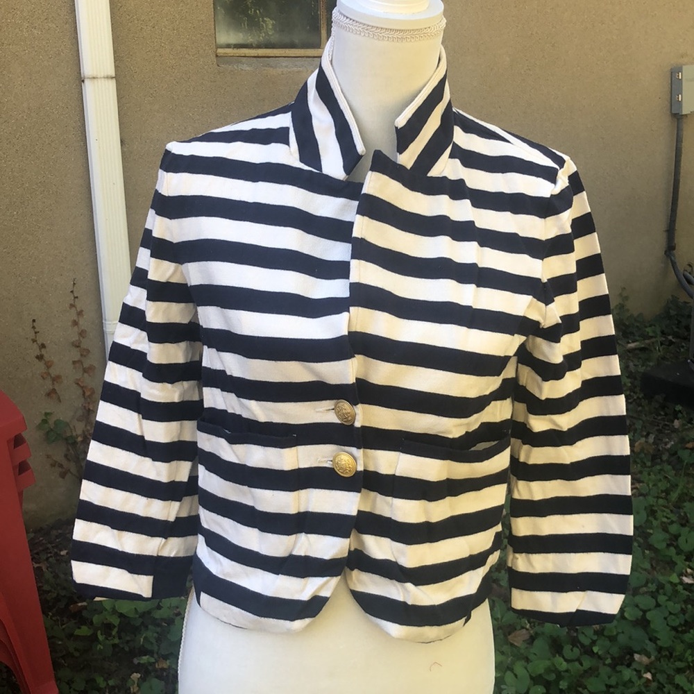 Cropped knit Mango B/W jacket